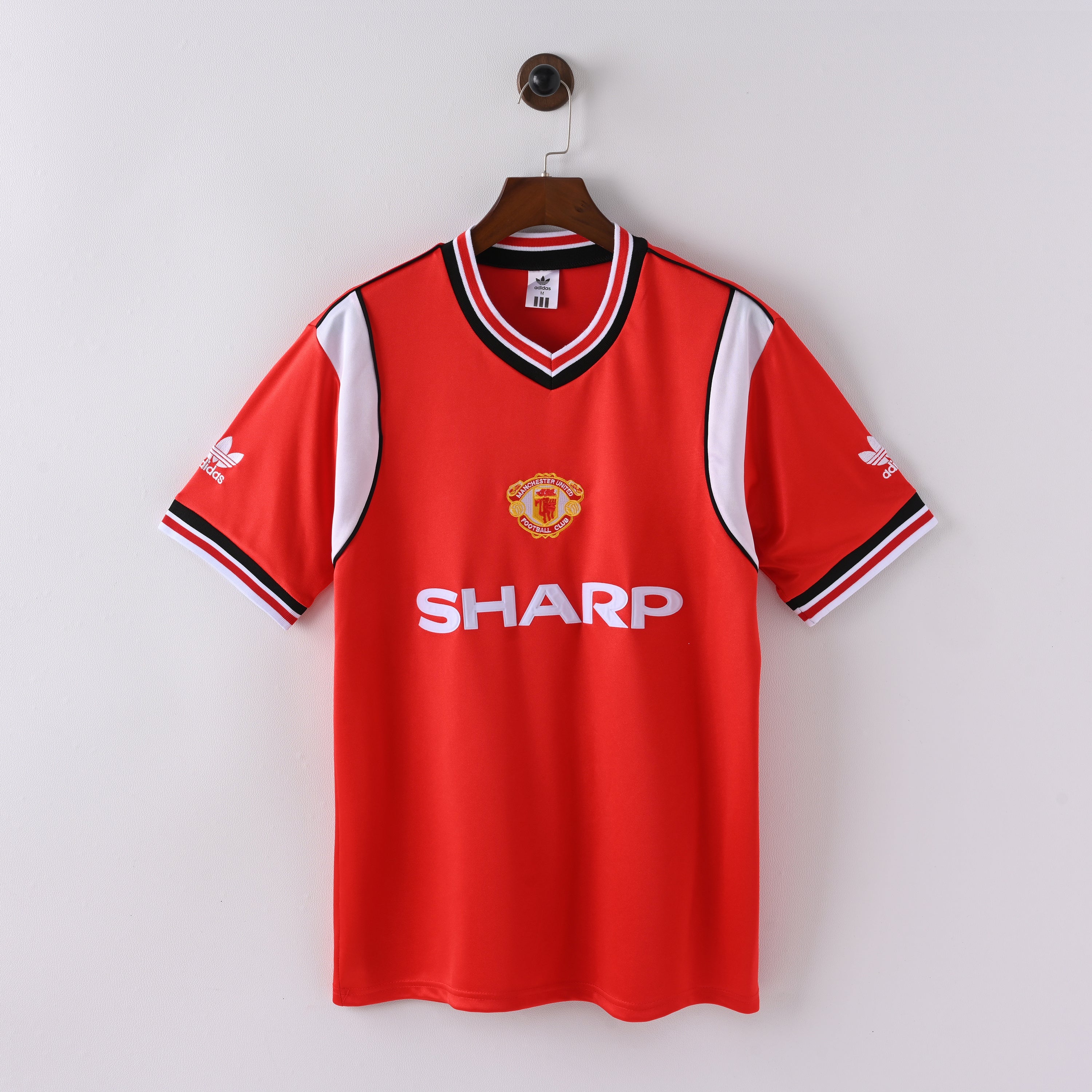 Maillot Manchester United Retro Vintage 1984-1985 Domicile Homme