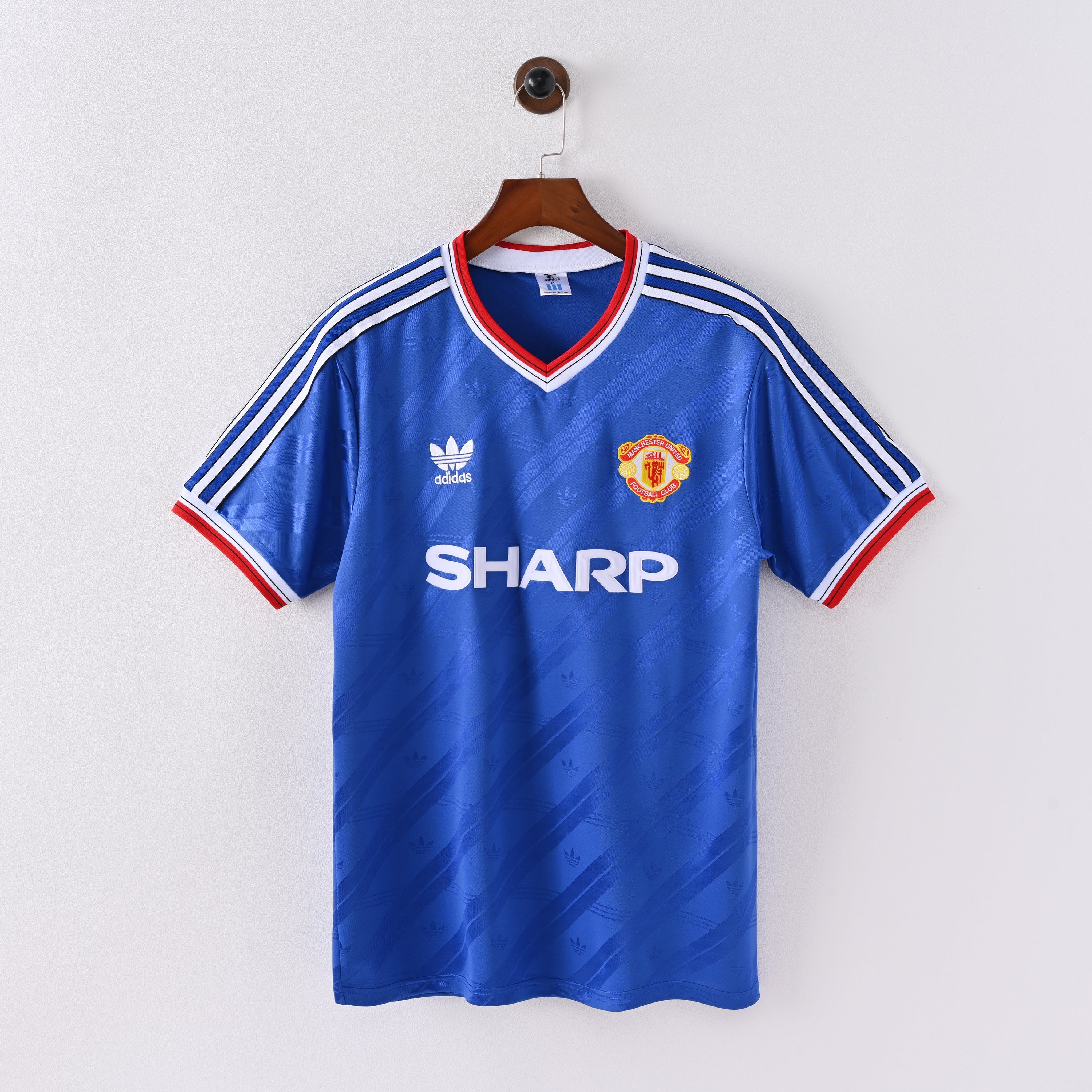 Maillot Vintage Manchester United Retro Vintage 1986 Exterieur Homme