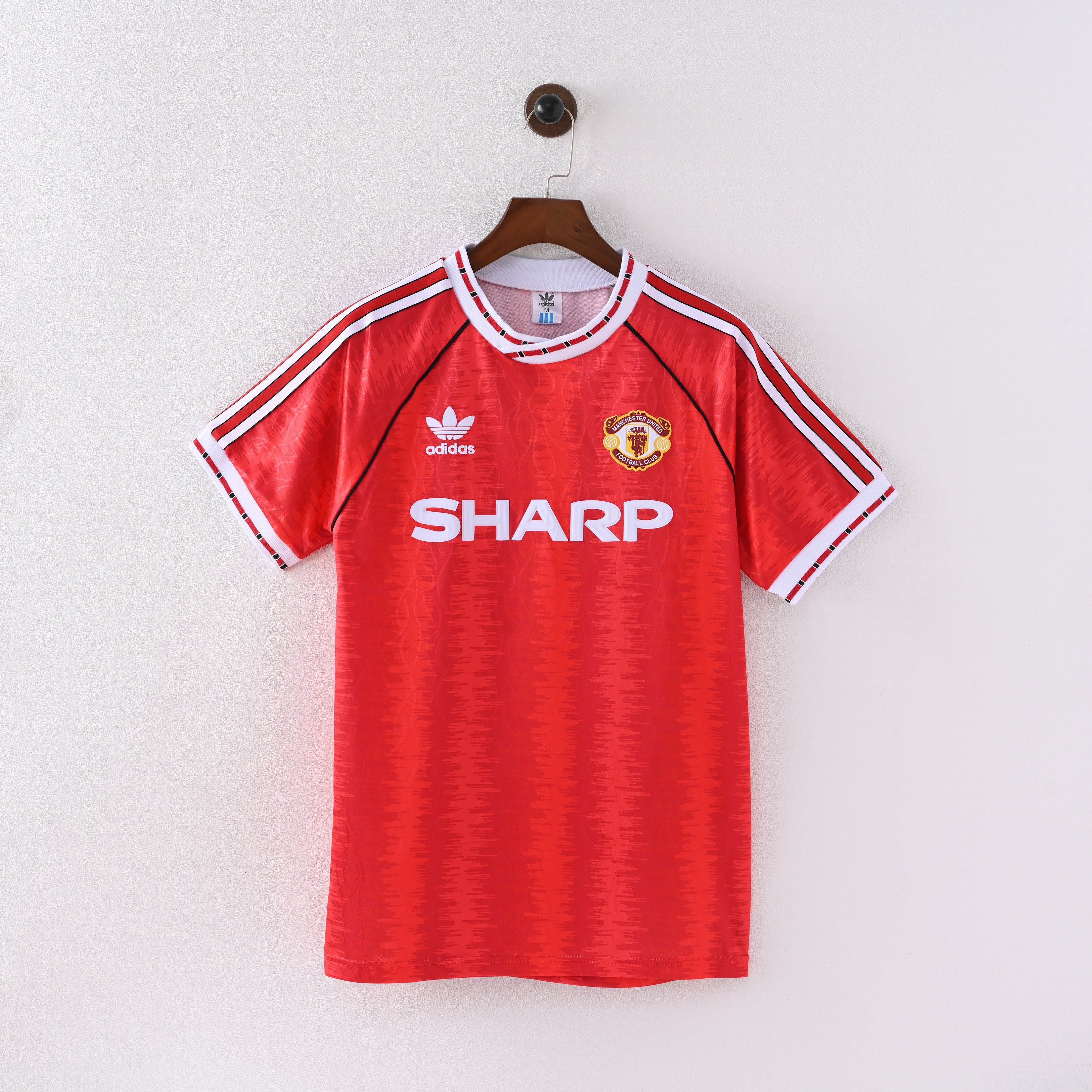Maillot Manchester United Retro Vintage 1991-1992 Domicile Homme