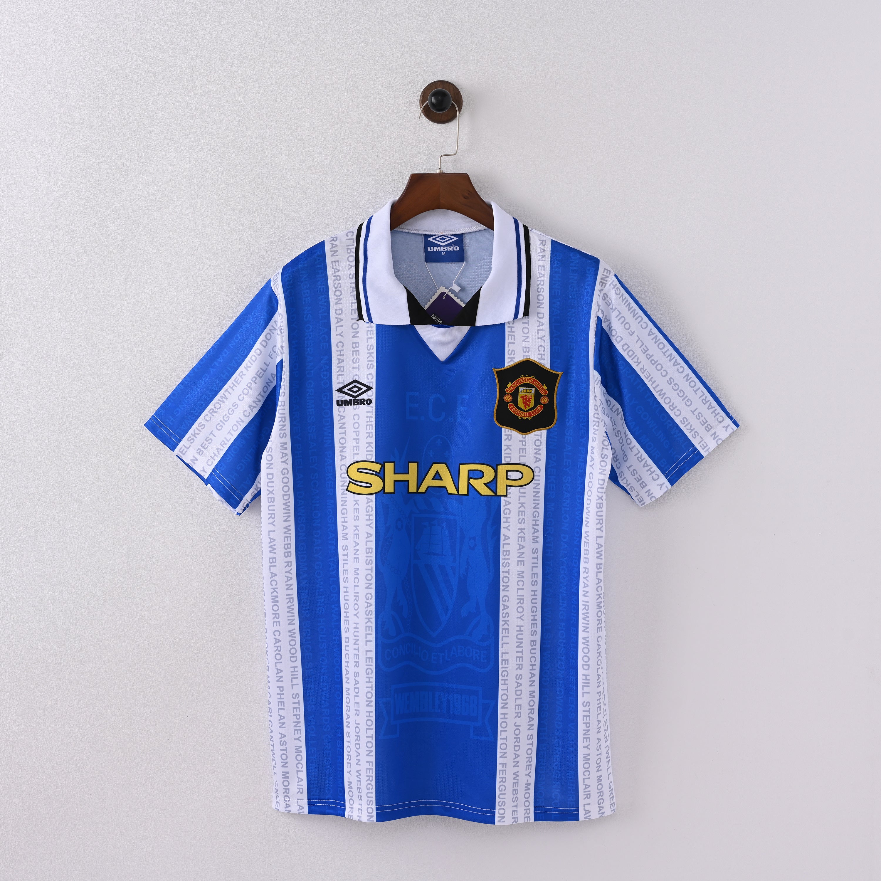 Maillot Manchester United Retro Vintage 1994-1996 Third Homme