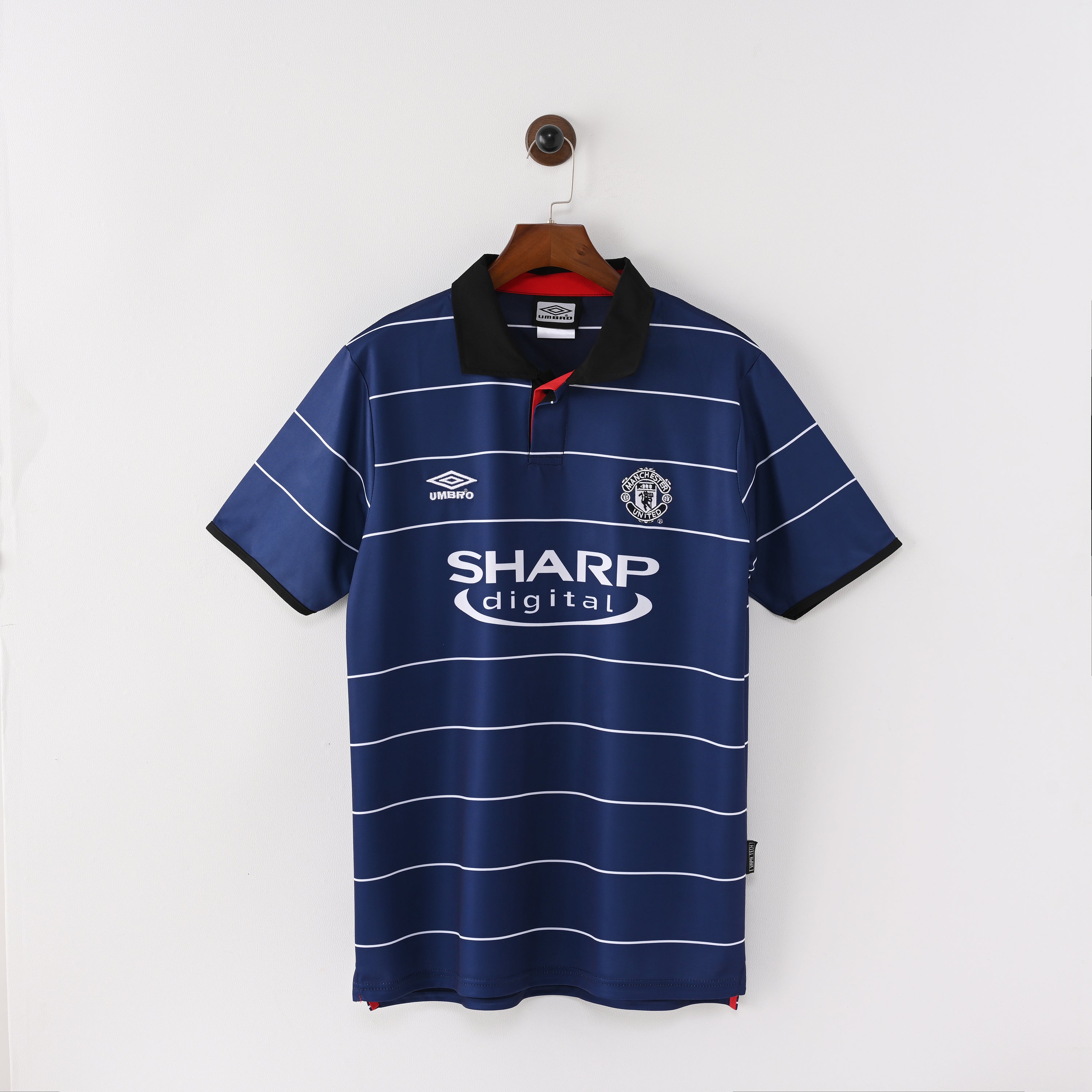 Maillot Manchester United Retro Vintage 1999-2000 Exterieur Homme