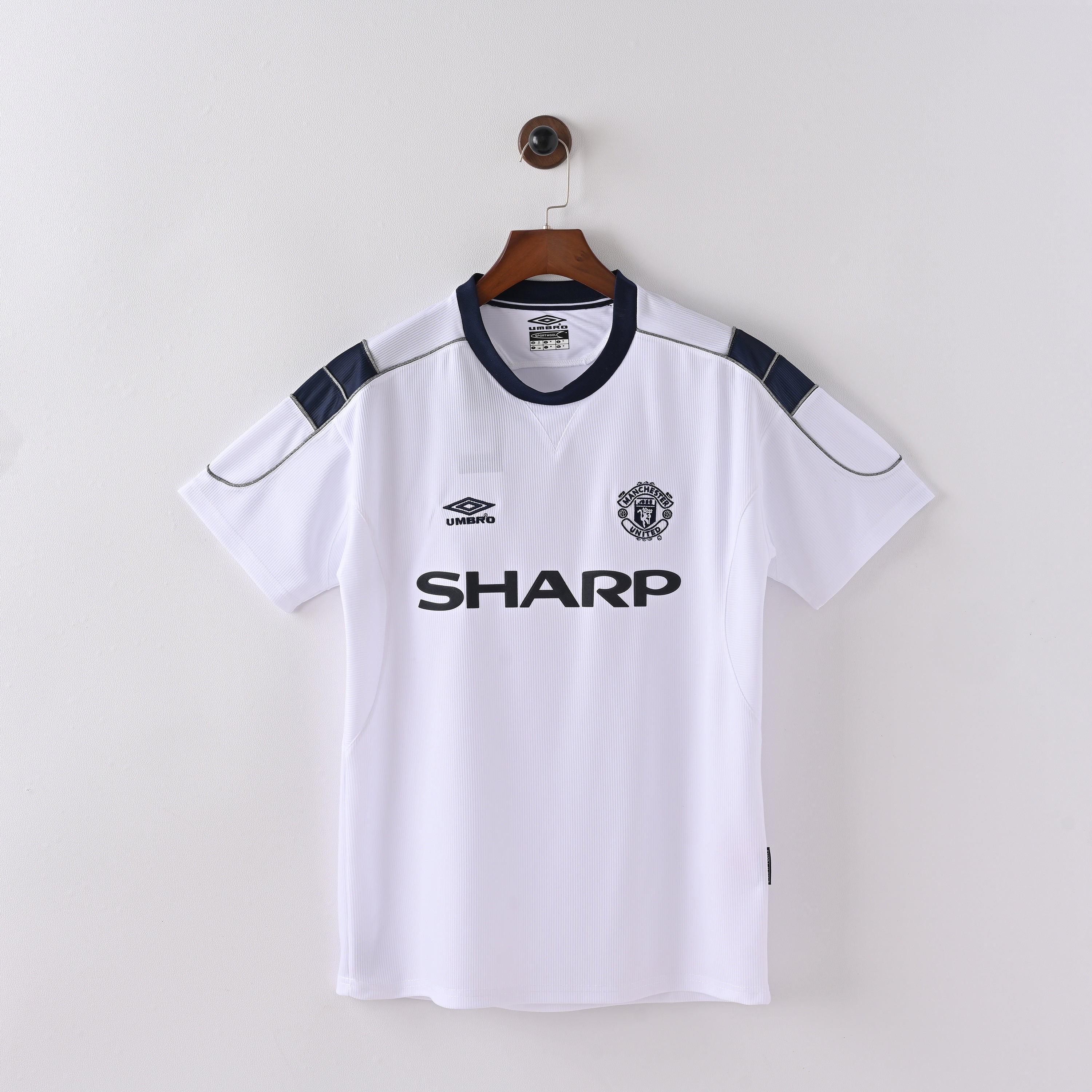 Maillot Manchester United Retro Vintage 1999-2000 Exterieur Homme
