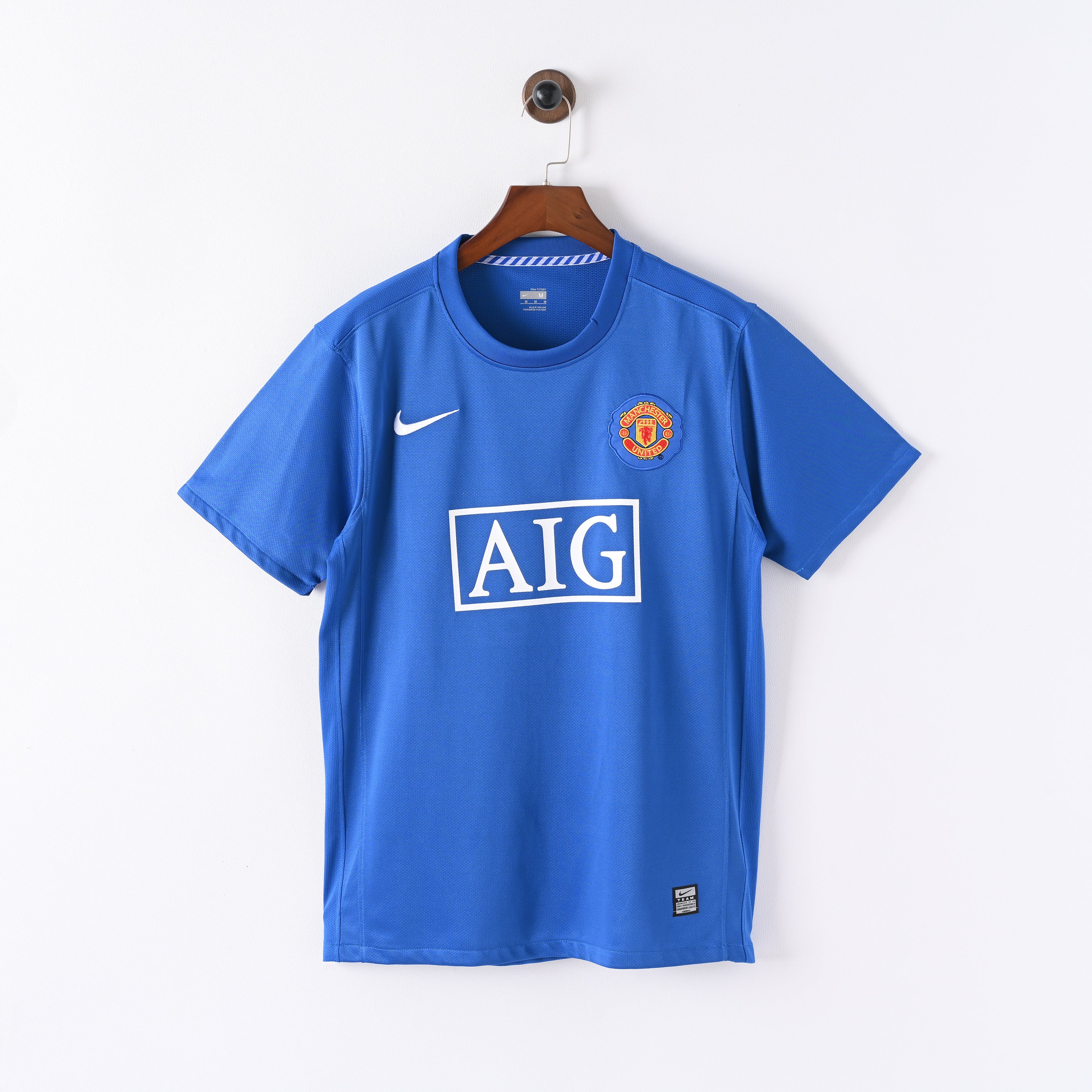 Maillot Manchester United Retro Vintage 2008-2009 Third Homme