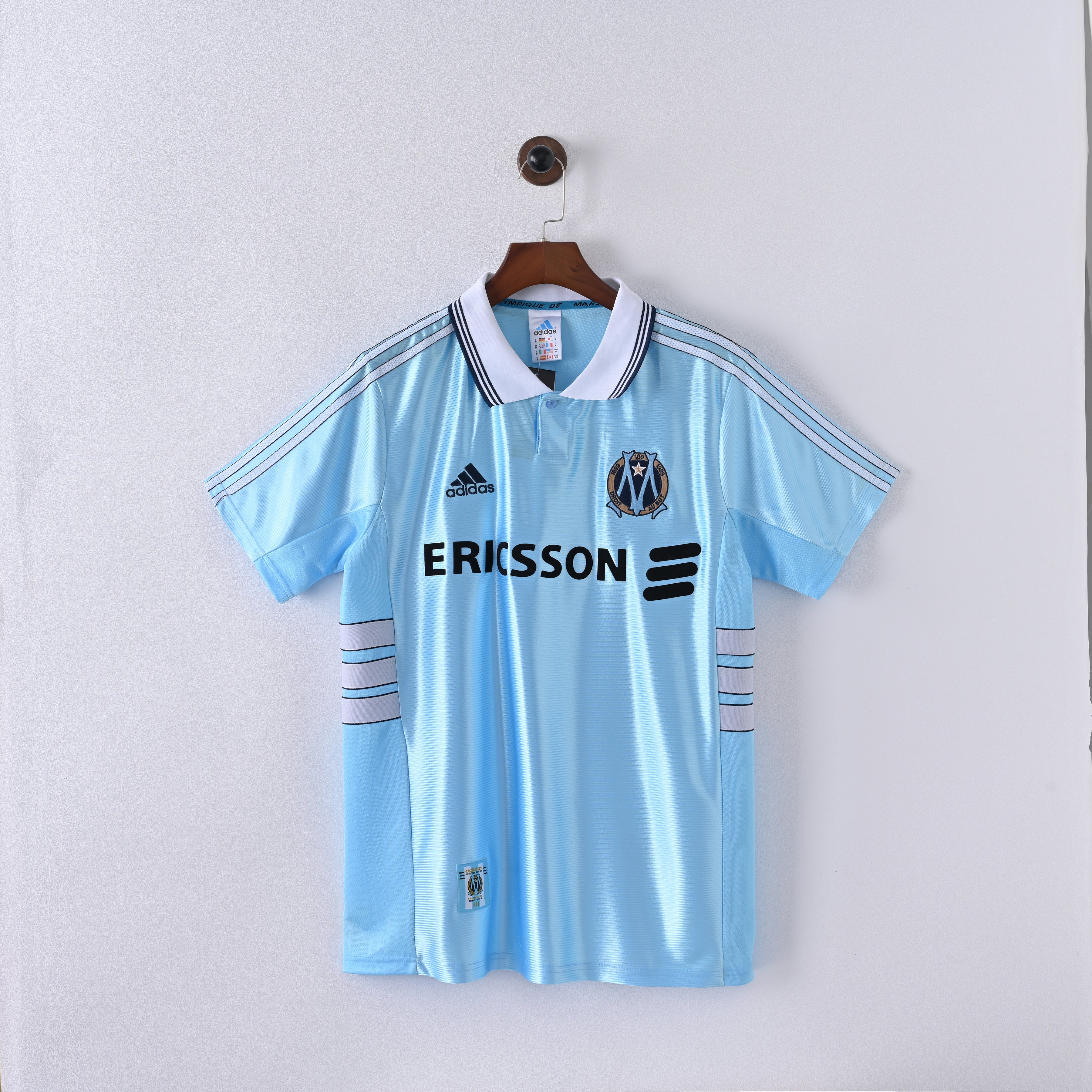 Maillot Marseille 1998-1999 Exterieur Vintage Homme