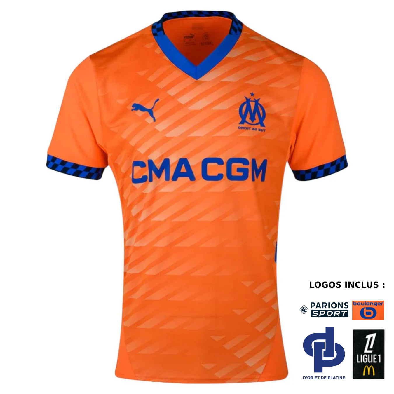 Maillot Marseille Third Homme 2024 2025 | Foot Sport