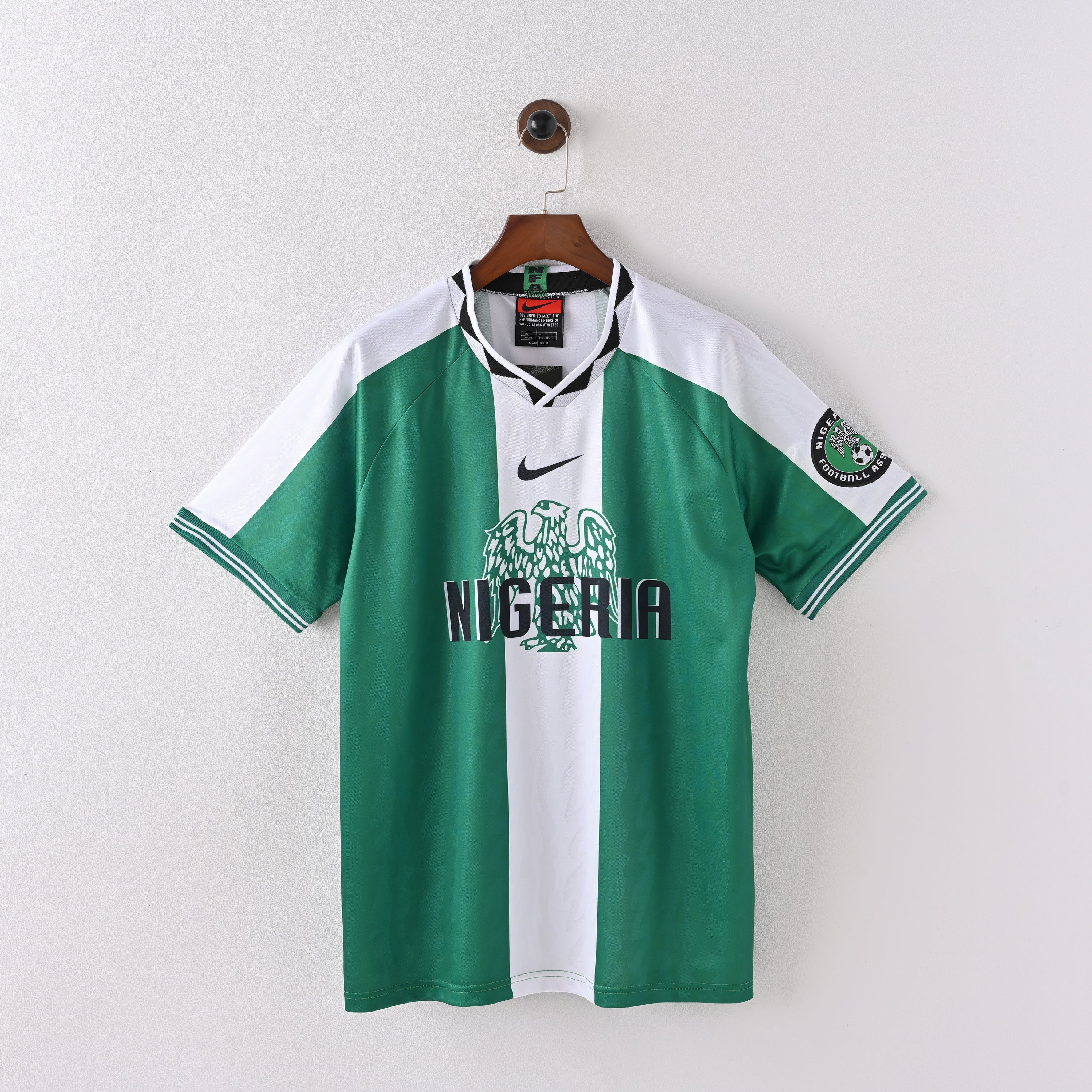 Maillot Nigeria Retro Vintage 1996 Domicile Homme | Foot Sport