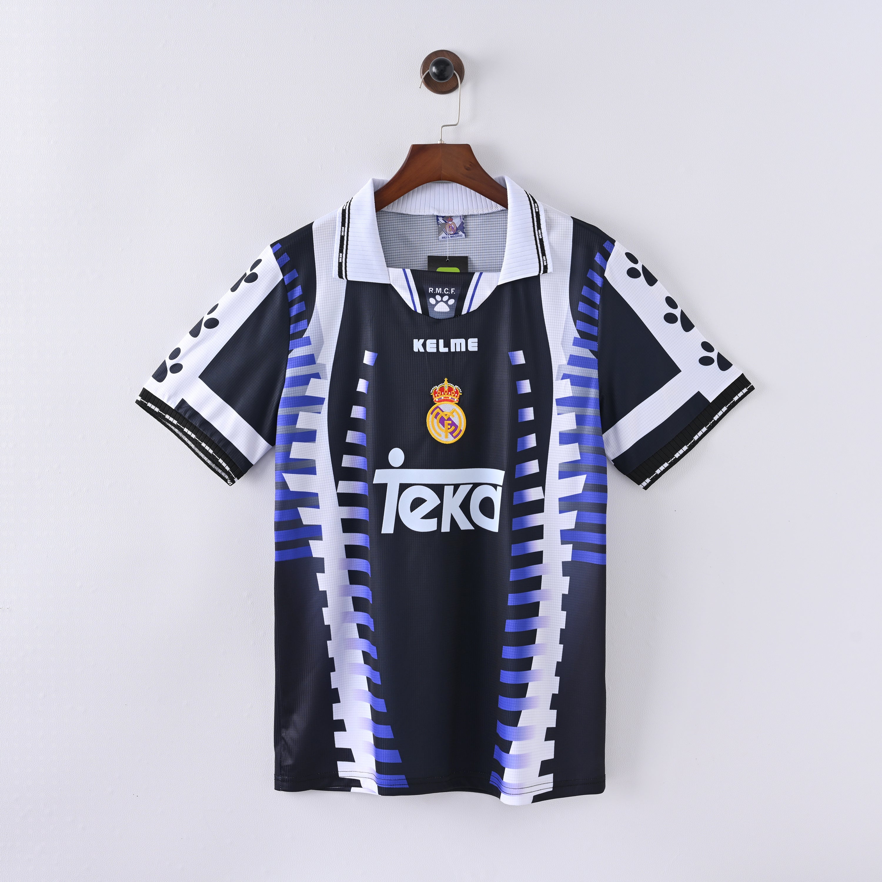 Maillot Real Madrid Retro Vintage 1997-1998 Third Homme