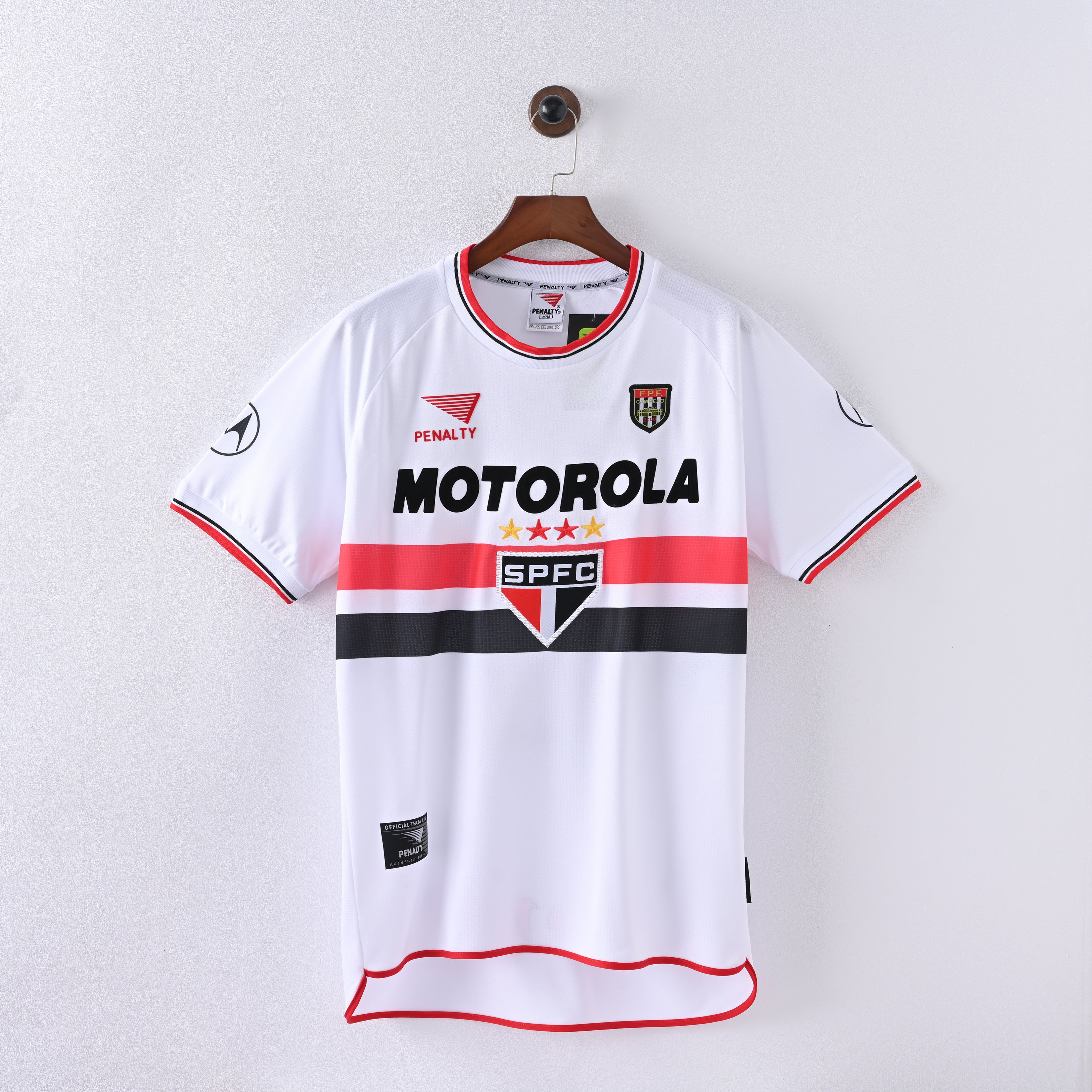Maillot Sao Paulo FC Retro Vintage 2001 Domicile Homme