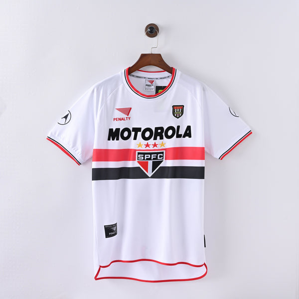 Maillot Sao Paulo FC Retro Vintage 2001 Domicile Homme