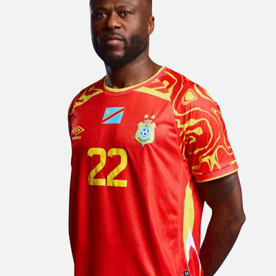 Maillot Third République Démocratique du Congo 2025/2026 - Rouge