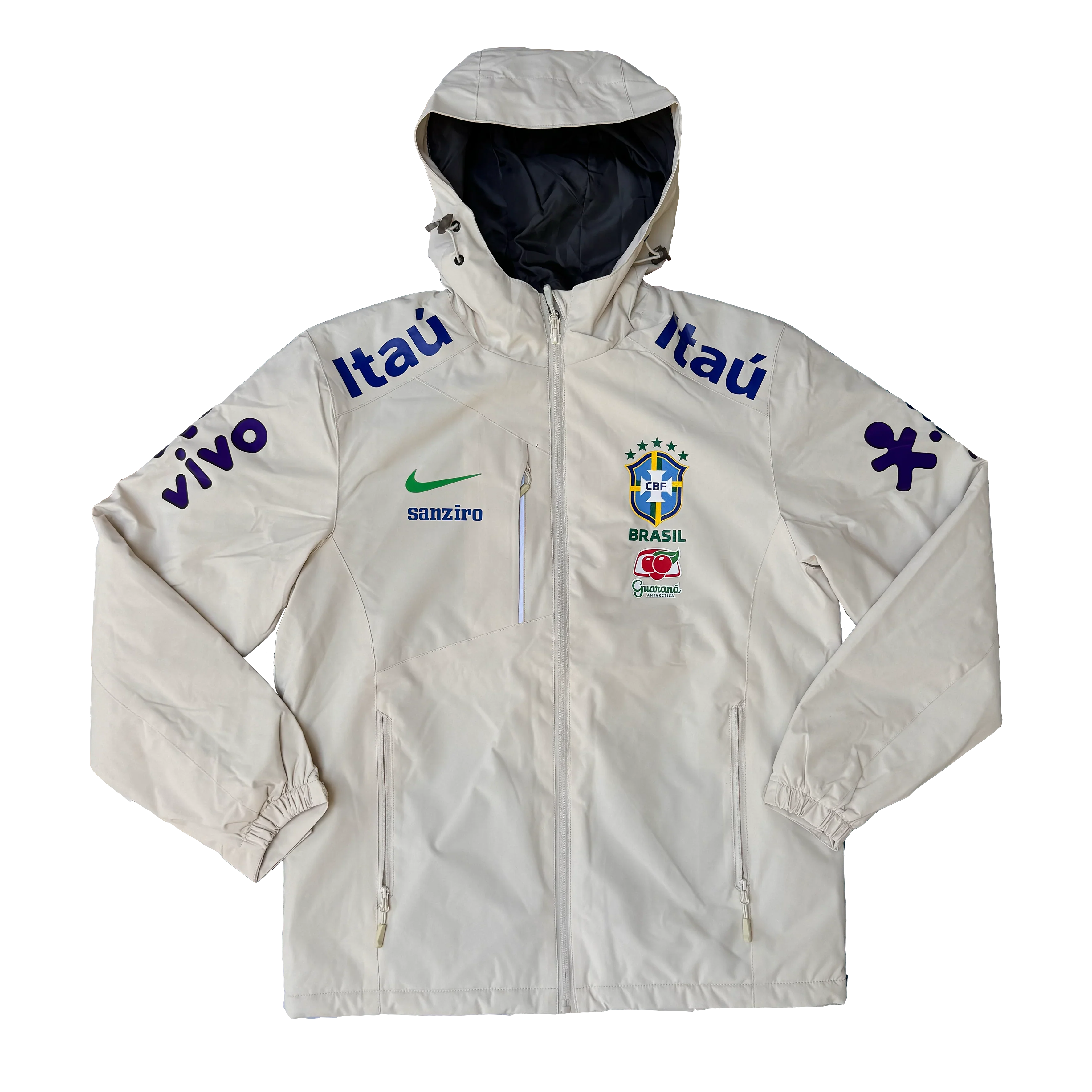 Veste Bresil Sanziro Braziro Jacket Blanc - Foot Sport