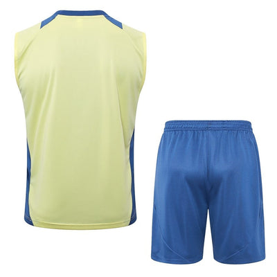 Debardeur Short Ajax Amsterdam Homme 2024 2025 Jaune