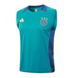 Debardeur Short Ajax Amsterdam Homme 2024 2025 Bleu Ocean 3