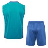 Debardeur Short Ajax Amsterdam Homme 2024 2025 Bleu Ocean 2