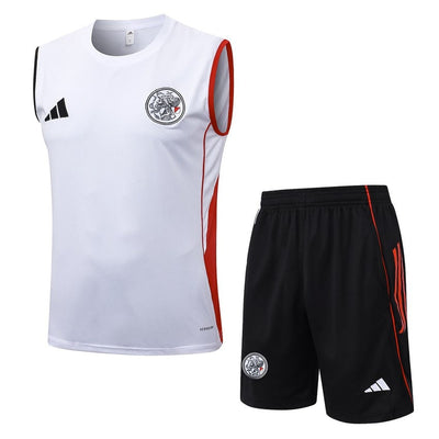 Debardeur Short Ajax Amsterdam Homme 2025 2026 Blanc