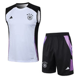 Debardeur Short Allemagne Homme 2024 2025 Blanc 1