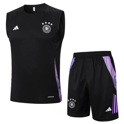 Debardeur Short Allemagne Homme 2024 2025 Noir