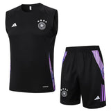 Debardeur Short Allemagne Homme 2024 2025 Noir 1