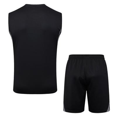Debardeur Short Allemagne Homme 2025 2026 Noir Blanc