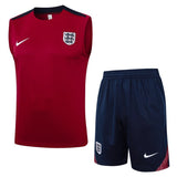 Debardeur Short Angleterre Homme 2024 2025 Rouge 1