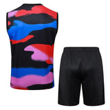 Debardeur Short Angleterre Homme 2025 2026 Rouge Rose 2