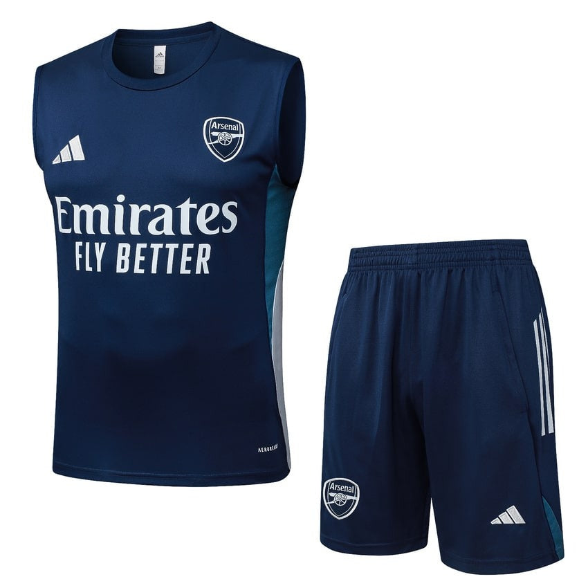 Debardeur Short Arsenal Homme 2025 2026 Bleu | Foot Sport
