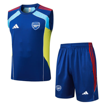 Debardeur Short Arsenal Homme 2025 2026 Bleu Clair | Foot Sport