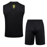 Debardeur Short Bresil Homme 2024 2025 Bleu Motif 2