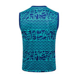 Debardeur Short Bresil Homme 2024 2025 Bleu Vert 4
