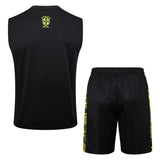 Debardeur Short Bresil Homme 2024 2025 Jaune Motif 2