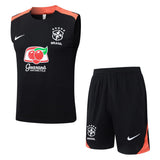 Debardeur Short Bresil Homme 2025 2026 Noir 1