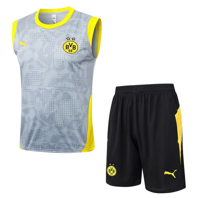 Debardeur Short BVD Dortmund Homme 2025 2026 Gris