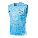 Debardeur Short Manchester City Homme 2025 2026 Bleu Ciel 3