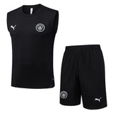 Debardeur Short Manchester City Homme 2025 2026 Noir Sombre 1