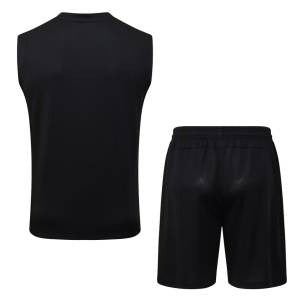Debardeur Short Manchester City Homme 2025 2026 Noir Sombre