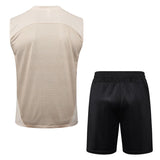 Debardeur Short Milan AC Homme 2024 2025 Beige | Foot Sport 4