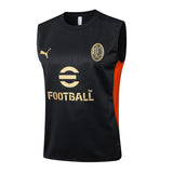 Debardeur Short Milan AC Homme 2024 2025 Noir | Foot Sport 2