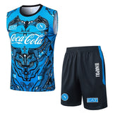 Debardeur Short Naples Homme 2025 2026 Bleu Motif 1