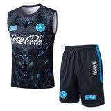Debardeur Short Naples Homme 2025 2026 Noir Motif 1