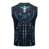 Debardeur Short Naples Homme 2025 2026 Noir Motif 4