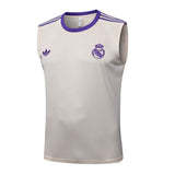 Debardeur Short Real Madrid Homme 2025 2026 Beige Violet 3