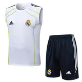 Debardeur Short Real Madrid Homme 2025 2026 Blanc 1
