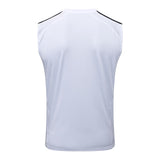 Debardeur Short Real Madrid Homme 2025 2026 Blanc 2