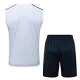 Debardeur Short Real Madrid Homme 2025 2026 Blanc 4