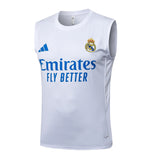 Debardeur Short Real Madrid Homme 2025 2026 Blanc Bleu 3