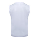 Debardeur Short Real Madrid Homme 2025 2026 Blanc Bleu 4