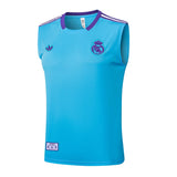 Debardeur Short Real Madrid Homme 2025 2026 Bleu Ciel 3