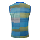 Debardeur Short Real Madrid Homme 2025 2026 Bleu Vert 4