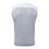 Debardeur Short Real Madrid Homme 2025 2026 Gris Blanc 4