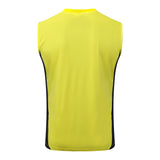 Debardeur Short Real Madrid Homme 2025 2026 Jaune 4